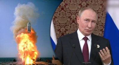 Путін назвав 'понтами' погрози Зеленського і почав лякати 'новою зброєю' Путін назвав 'понтами' погрози Зеленського і почав лякати 'новою зброєю'