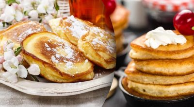 Как в детском саду: рецепт вкуснейших оладей с яблоками