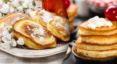 Оладки з яблуками - рецепт Оладки з яблуками - рецепт