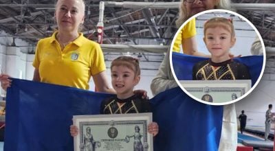 223 підйоми з переворотом: 6-річна українська гімнастка встановила світовий рекорд