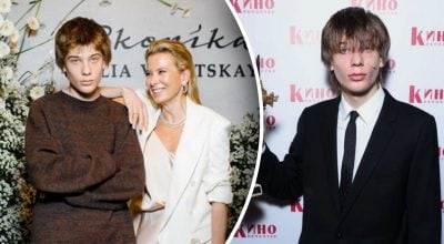 Який вигляд має син Висоцької та Кончаловського / Який вигляд має син Висоцької та Кончаловського /