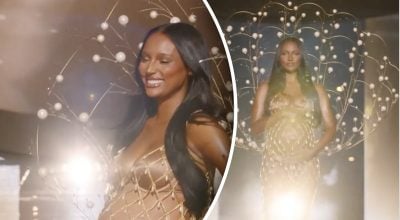 Вагітна модель Victoria's Secret Вагітна модель Victoria's Secret