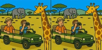 Супертест на IQ: найдите 3 отличия на картинке с туристами за 41 секунду