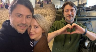 Сергій Притула з дружиною Сергій Притула з дружиною
