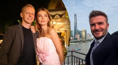 Олександр Зінченко, Влада Зінченко, Девід Бекхем Олександр Зінченко, Влада Зінченко, Девід Бекхем