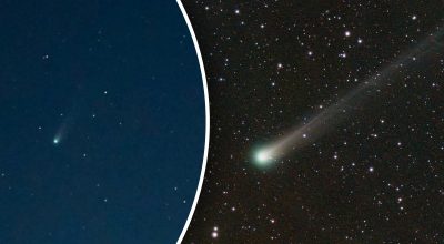 Снимки уникальной кометы удалось сделать в городе Рени Снимки уникальной кометы удалось сделать в городе Рени