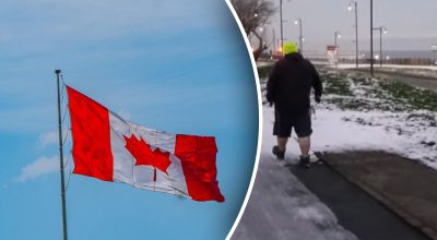 Канада, мужчина в шортах Канада, мужчина в шортах