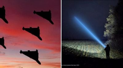 В Києві лунають масштабні вибухи - столиця Україні під атакою 'Шахедів' В Києві лунають масштабні вибухи - столиця Україні під атакою 'Шахедів'