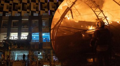 РФ вдарила по житлових районах Києва: пошкоджено будинки, школу, дитячий садок, синагогу