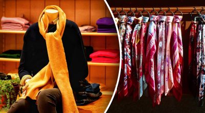 Как оригинально хранить шарфы: профессионалы назвали 4 способа