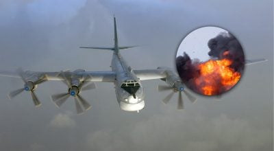 Ту-95МС, взрив Ту-95МС, взрив