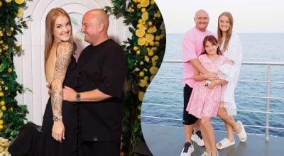 Юрій Ткач із дружиною та донькою Юрій Ткач із дружиною та донькою