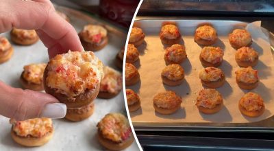 Берем обычные бублики и готовим закуску на миллион: получается очень вкусно