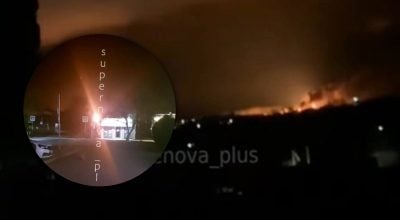 Невідомі дрони залетіли в РФ: лунали гучні вибухи, палають НПЗ