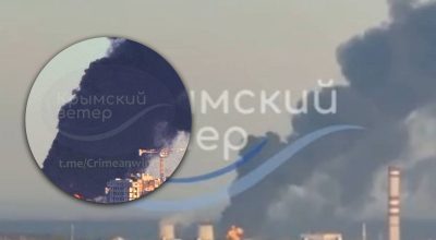 Потужні пожежі одразу на двох нафтобазах: дрони наробили шуму в Криму