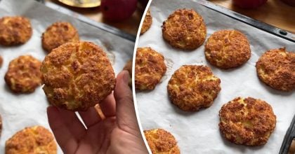 Зникає з тарілки миттєво: гора смачного печива з яблук