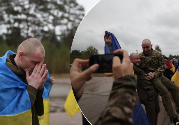 "Я був у полоні 1267 днів": військові вперше поговорили з рідними, не стримуючи сліз