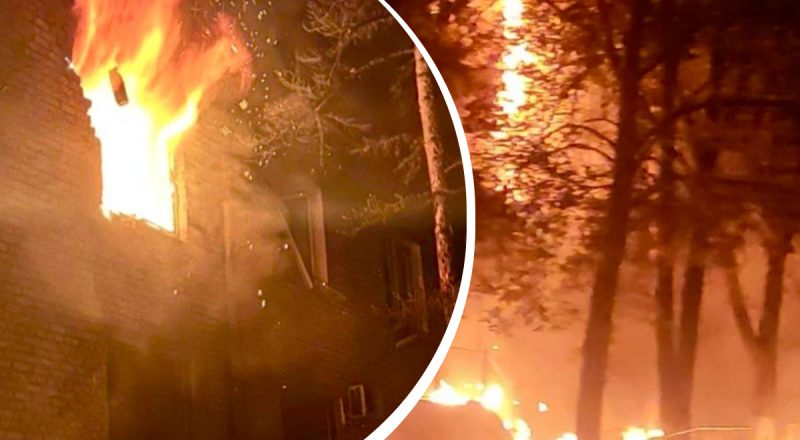 Росіяни вдарили по закладу освіти в Запоріжжі – там виникла пожежа, деталі