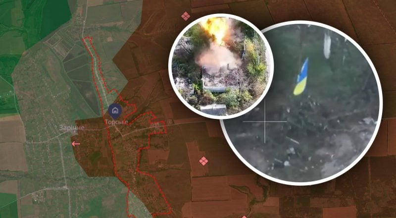 Багато росіян знищено: у Торському ЗСУ після зачистки підняли український прапор