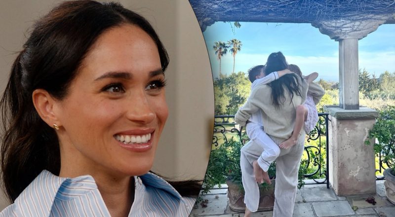 Меган Маркл показала рідкісний сімейний момент із принцом Гаррі та дітьми