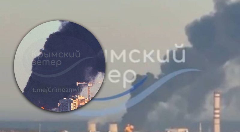 Потужні пожежі одразу на двох нафтобазах: дрони наробили шуму в Криму