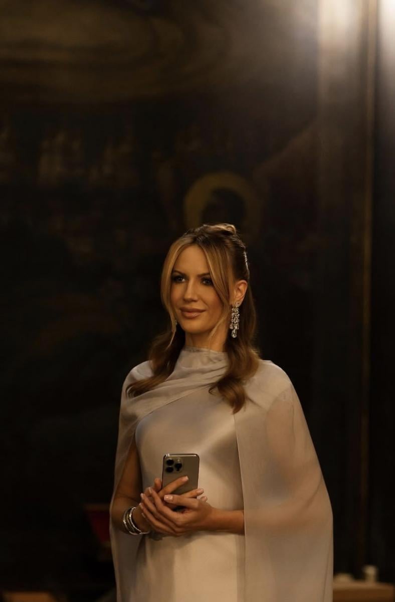 Леся Нікітюк хрестила сина 