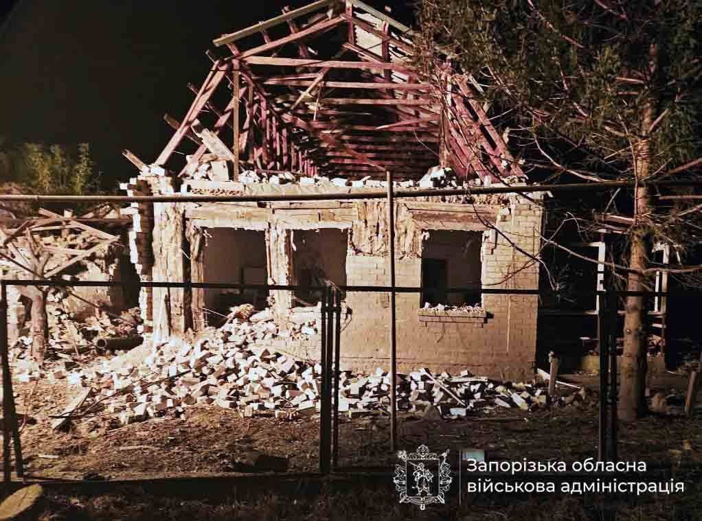 Наслідки російського удару по Запоріжжю