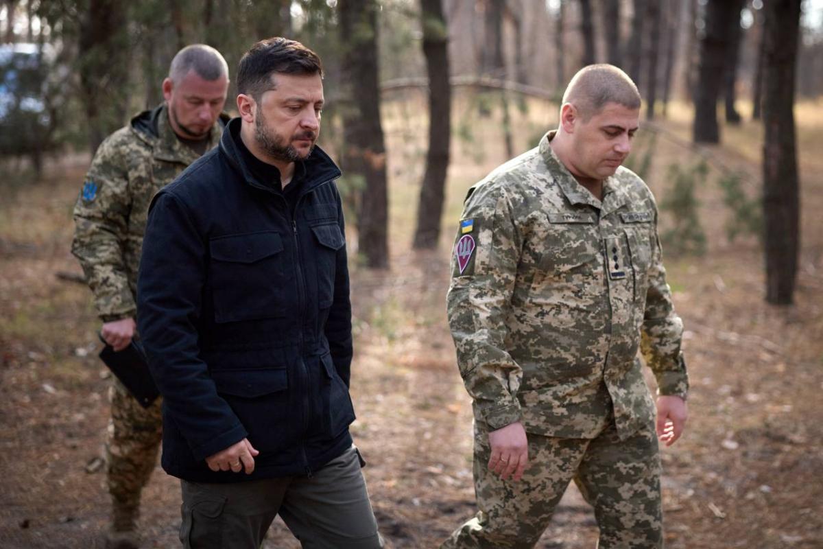 Володимир Зеленський приїхав під Покровськ 