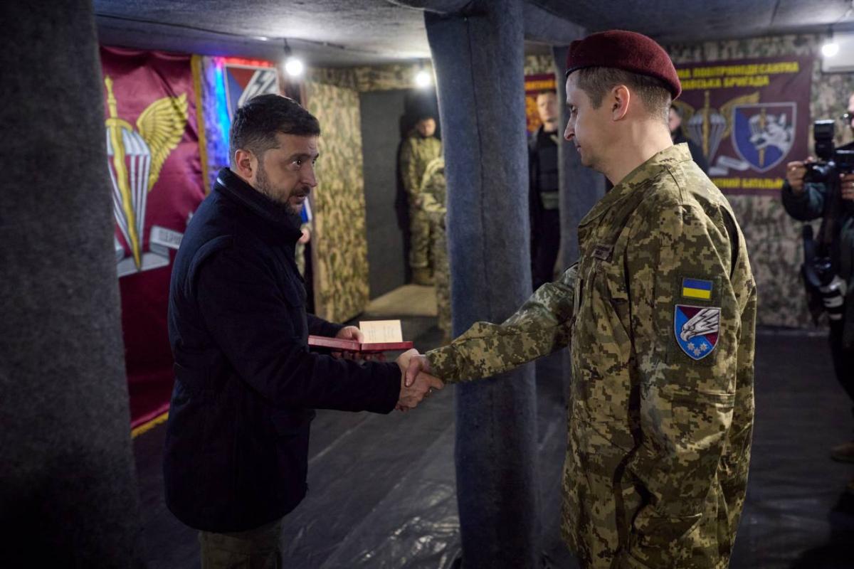 Володимир Зеленський приїхав під Покровськ 