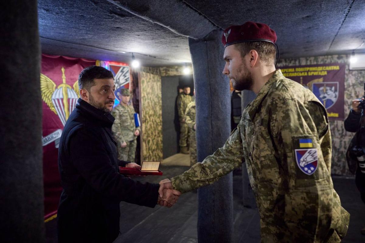 Володимир Зеленський приїхав під Покровськ 