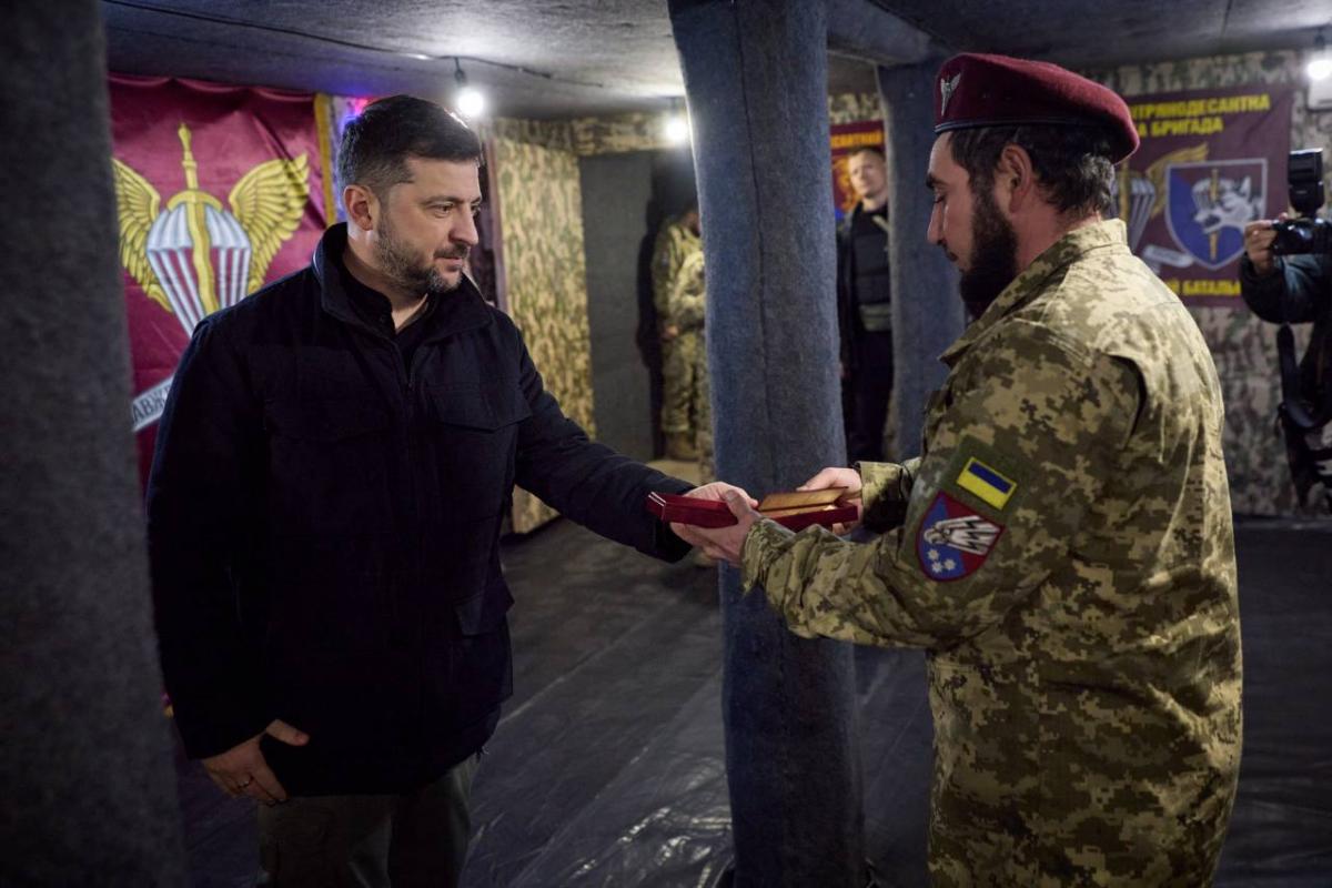 Володимир Зеленський приїхав під Покровськ 