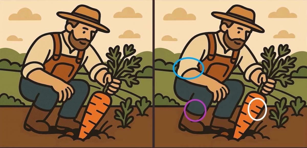 Цікавий тест на IQ: спробуйте знайти три відмінності на фото за 19 секунд