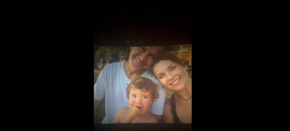 Святослав Вакарчук с женой и сыном Святослав Вакарчук с женой и сыном