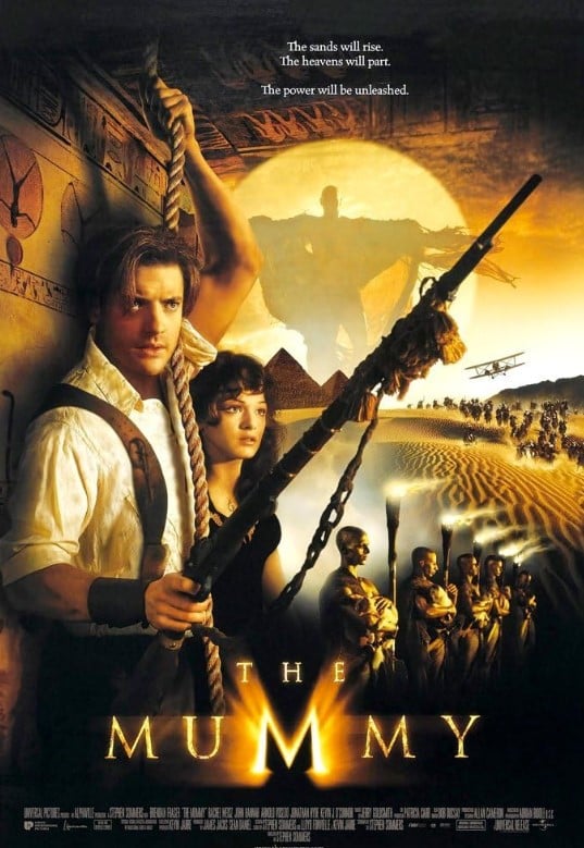 Постер фільму Мумія 1999 року Постер фільму Мумія 1999 року