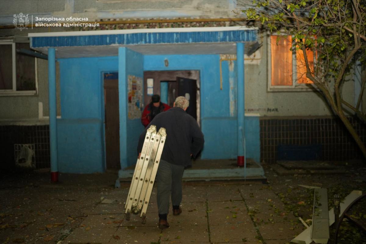 Атака дронів на Запоріжжя Атака дронів на Запоріжжя