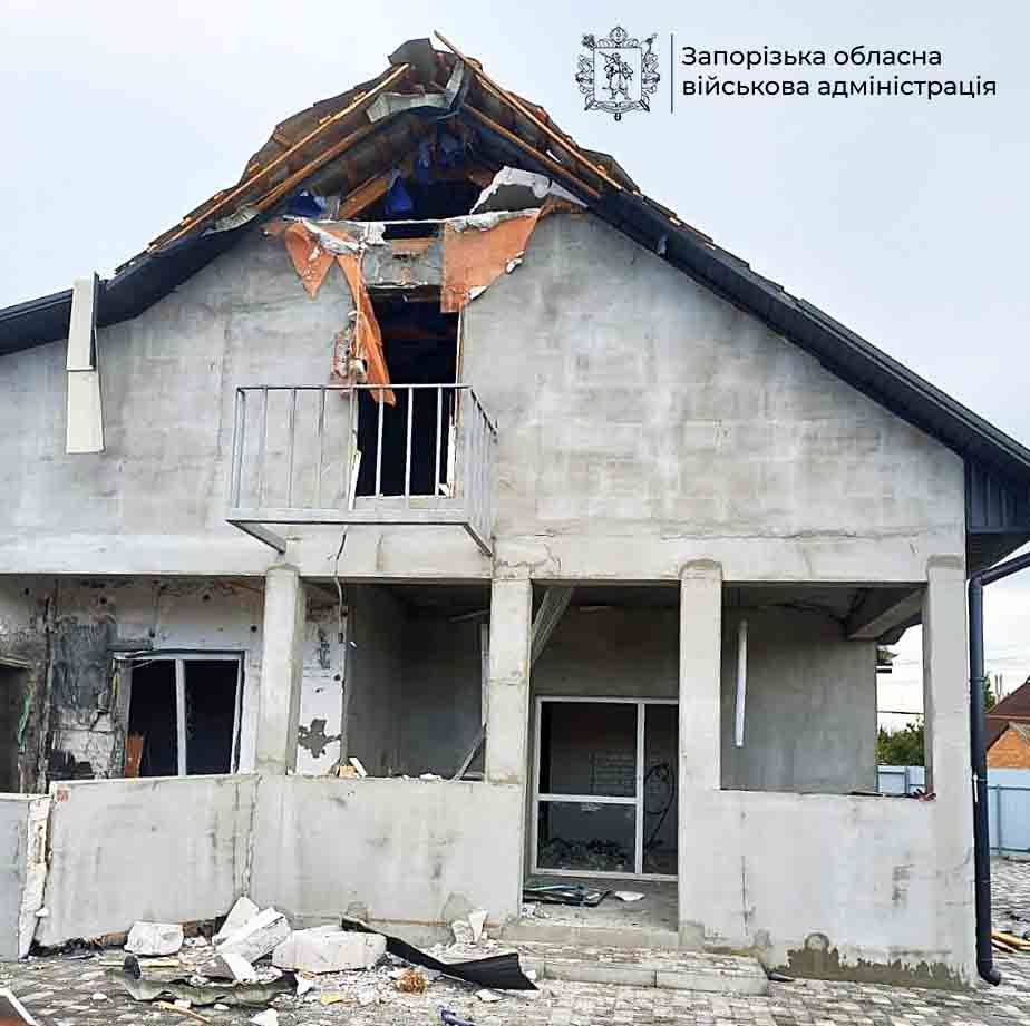 Атака дронів на Запоріжжя Атака дронів на Запоріжжя