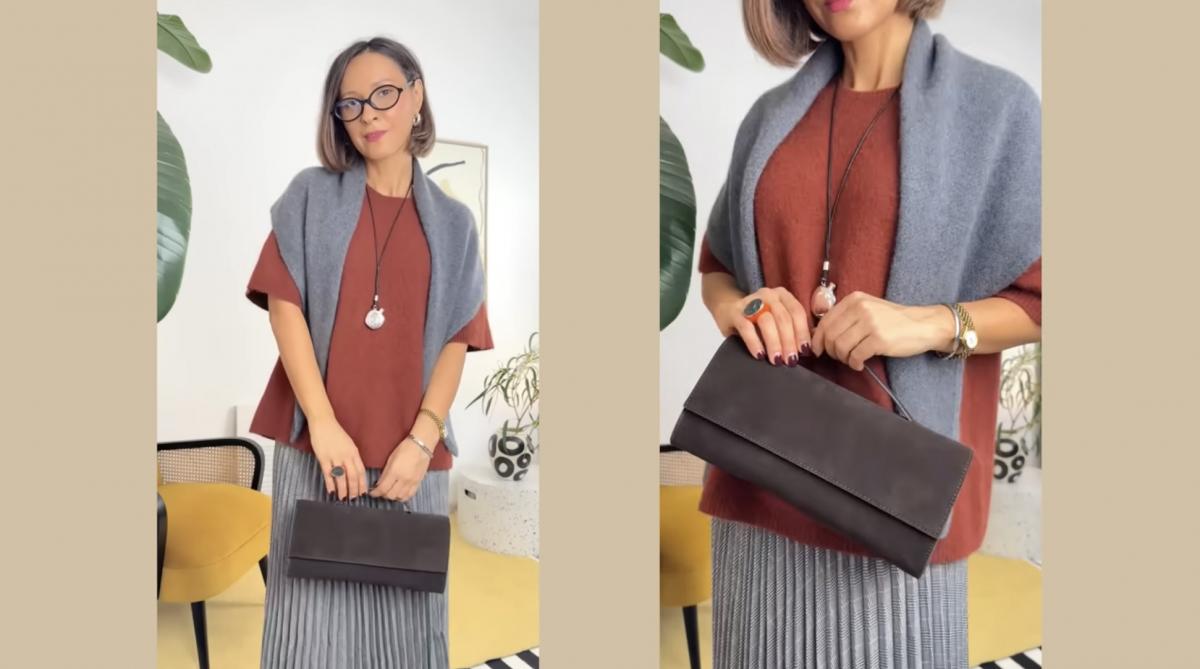 Образ із плісированою спідницею Образ із плісированою спідницею