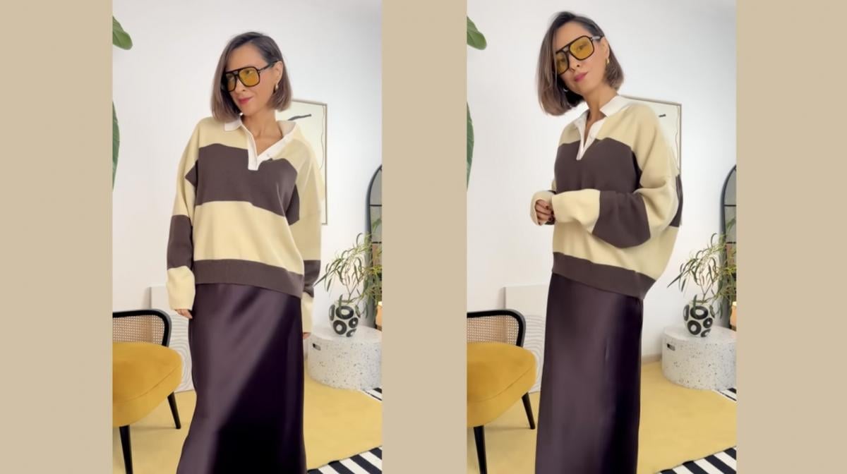 Сатинова спідниця + поло Сатинова спідниця + поло