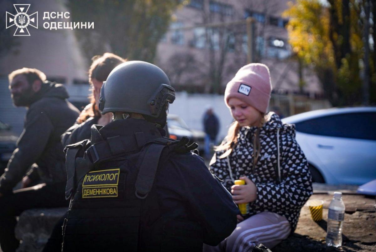 Удар по ринку в Чорноморську 14 листопада 