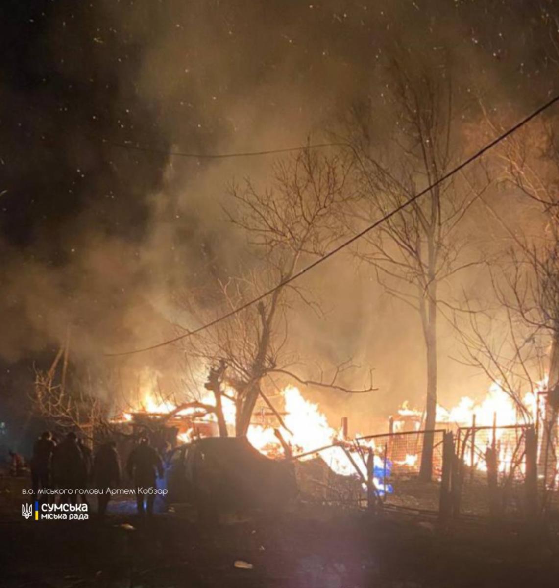 Наслідки атаки на Сумщину Наслідки атаки на Сумщину