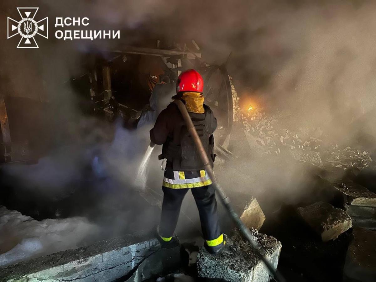 Удар по енергетиці в Одеській області Удар по енергетиці в Одеській області