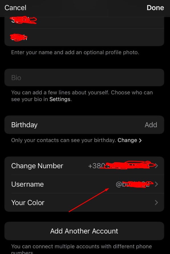 Як створити юзернейм в Telegram Як створити юзернейм в Telegram