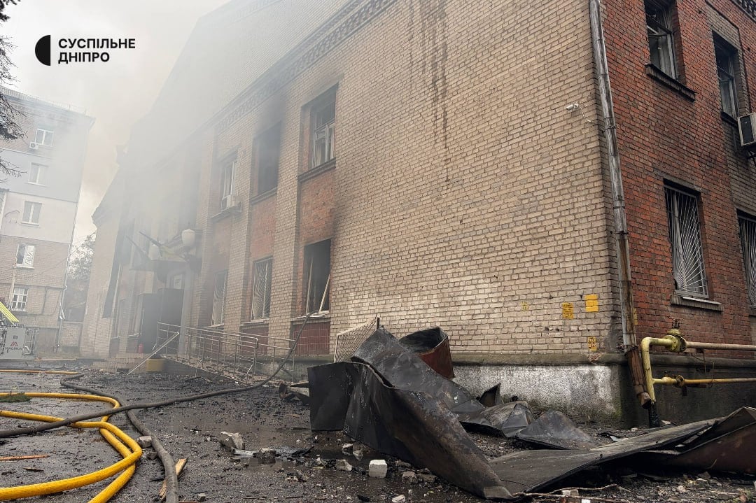 Наслідки атаки на Дніпро Наслідки атаки на Дніпро