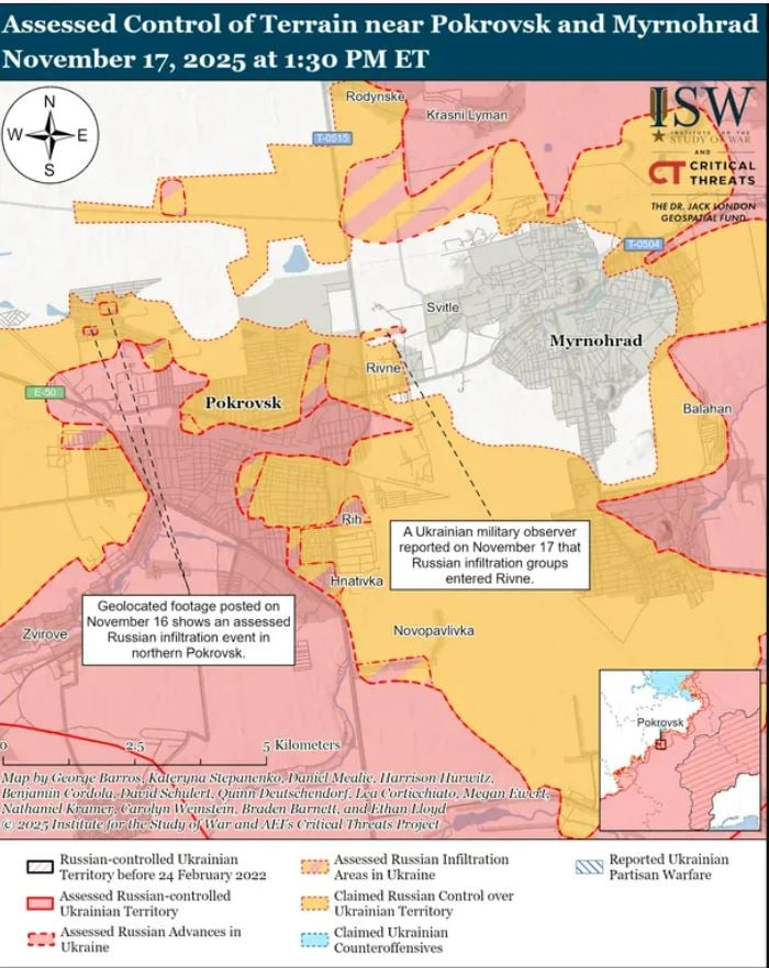 Яка ситуація в Покровську станом на 18 листопада