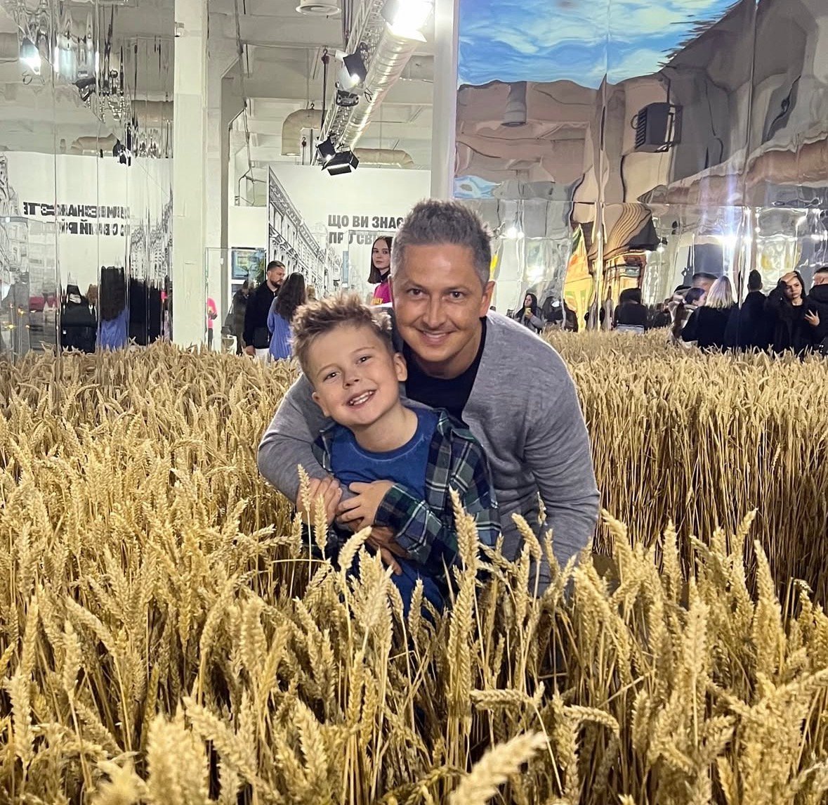 Педан розповів про виховання сина 