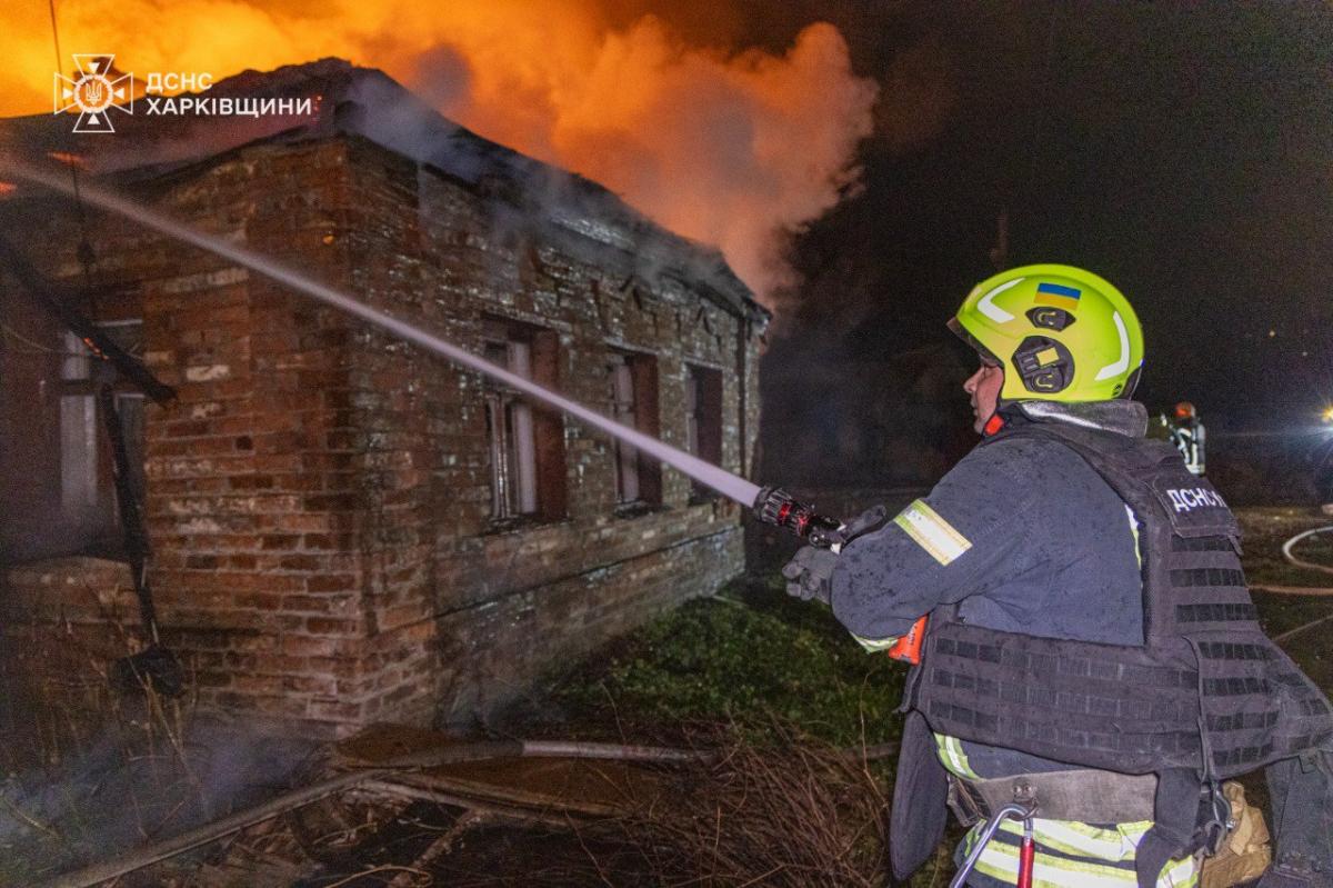 Наслідки атаки дронів на Харків