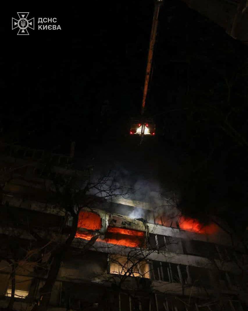 Наслідки атаки на Київ Наслідки атаки на Київ