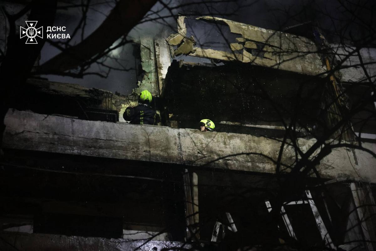 Наслідки атаки на Київ Наслідки атаки на Київ