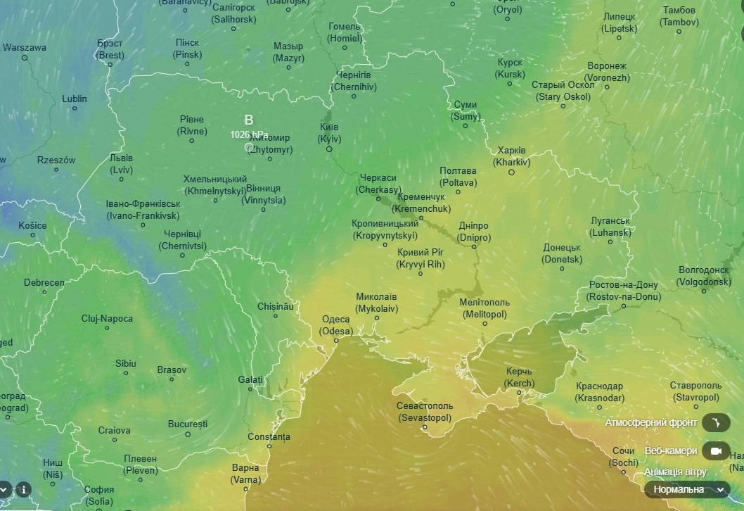Регіони накриє штормова погода: синоптики вже попередили про небезпеку