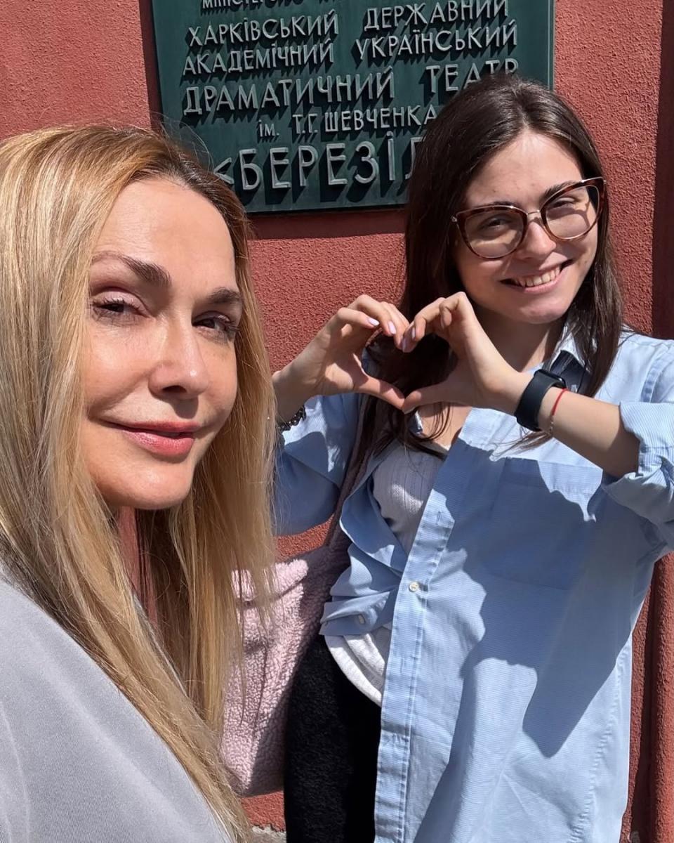 Ольга Сумська з дочкою Анною